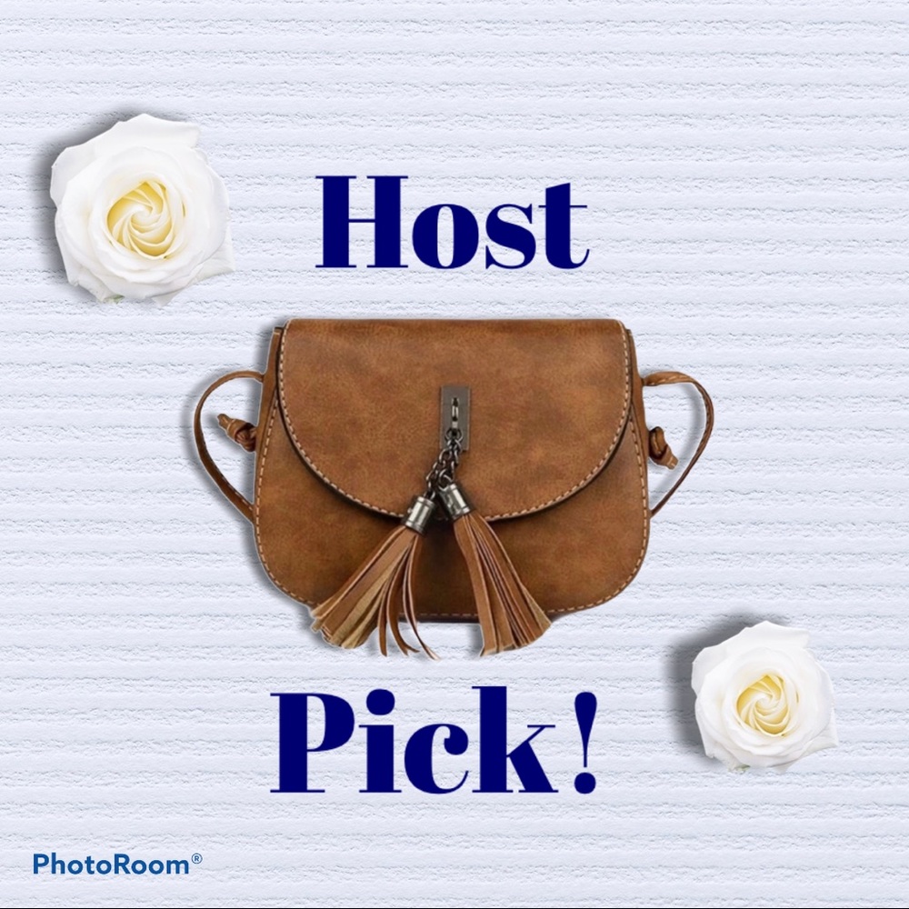 BOHO STYLE VEGAN LEATHER CROSSBODY MINI BAG - Picture 2 of 9